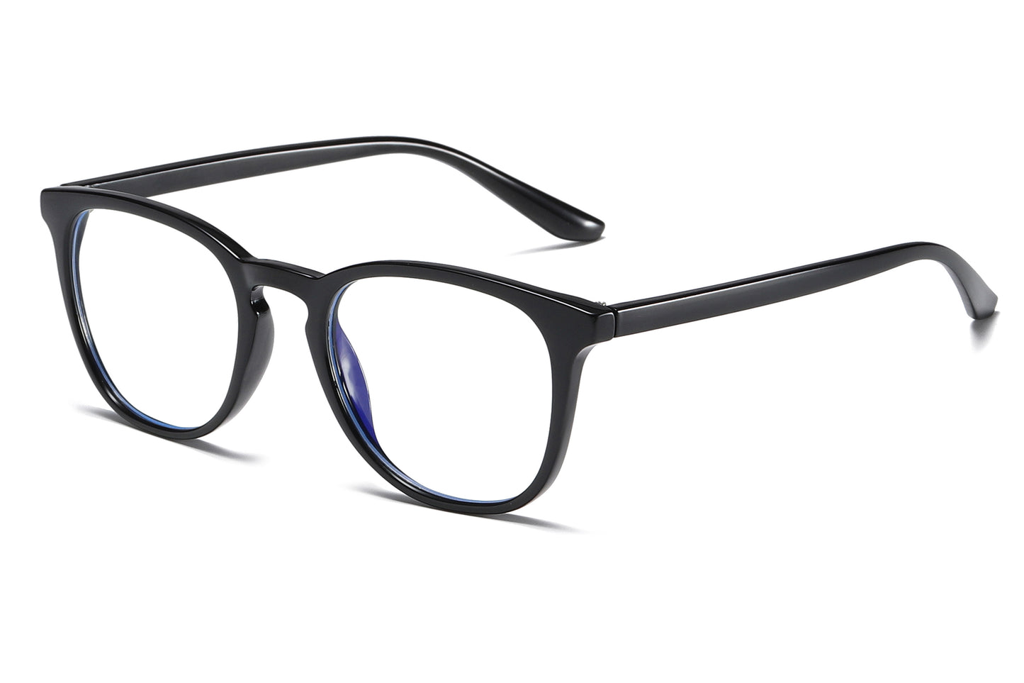 Bprotectedstore-Cai-Glossy Black-Blue Light Gaming Glasses-Side