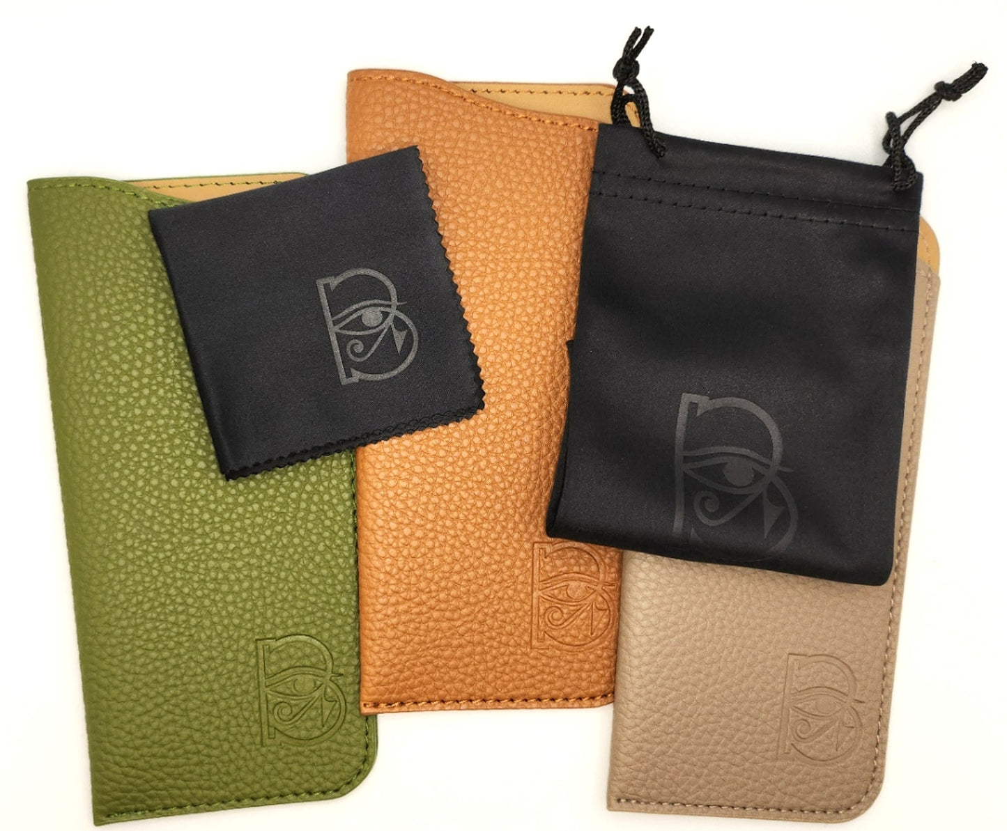 Bprotectedstore Alex Matte Green Blue Light Blocking Glasses - Case