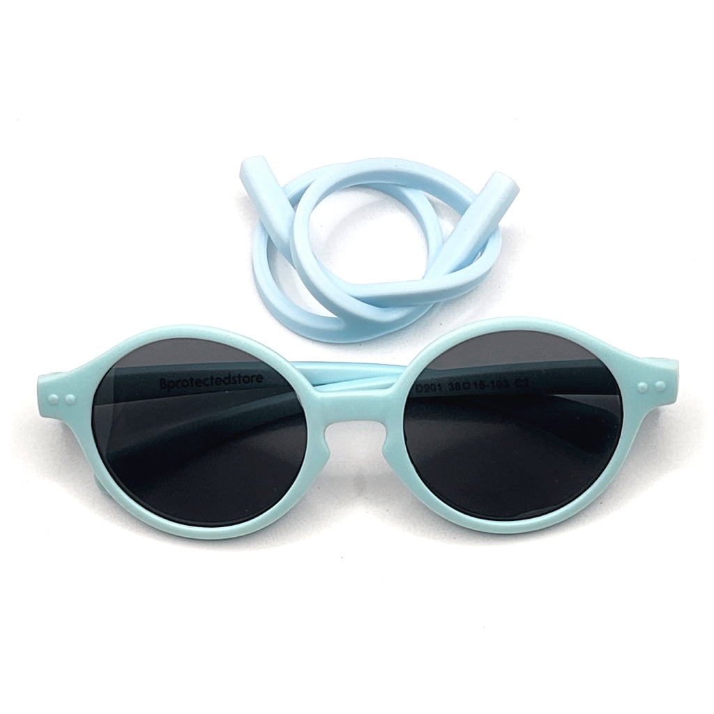 Bprotectedstore-NoosaBabyPolarizedSunglasses-Aqua-Facing