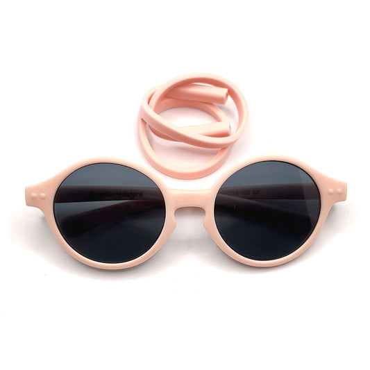 Bprotectedstore-NoosaBabyPolarizedSunglasses-Peach-Facing