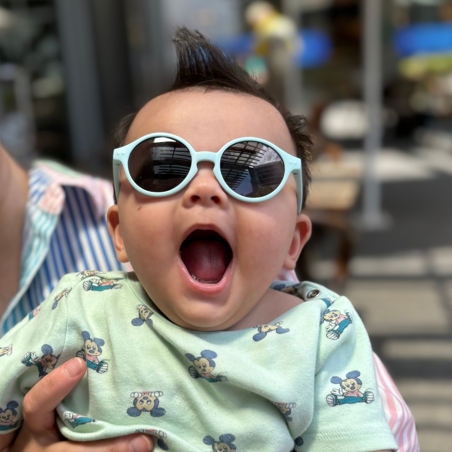 Noosa - Polarized Baby Sunglasses - Aqua