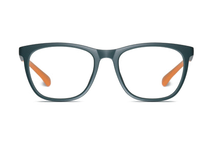 Bprotectedstore Alex Matte Green Blue Light Blocking Glasses - Front