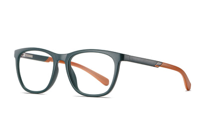Bprotectedstore Alex Matte Green Blue Light Blocking Glasses - Side