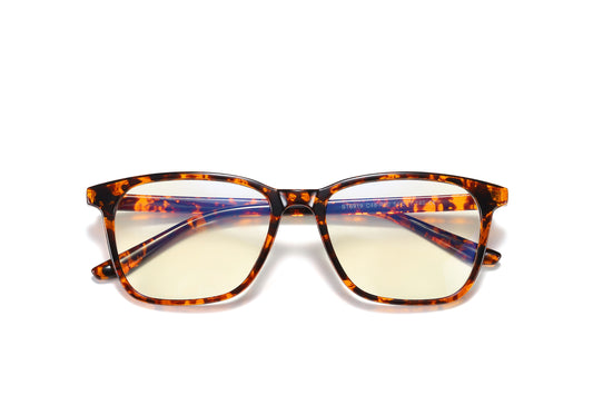 Bprotectedstore BproAB Tortoise Shell Blue Light Blocking Glasses-Front