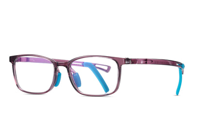 Bprotectedstore Noura Purple Children Blue Light Protection Glasses-Side