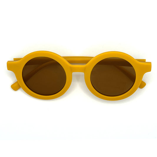 Bprotectedstore Sosy Mustard Kids and Toddlers Sunglasses-Facing