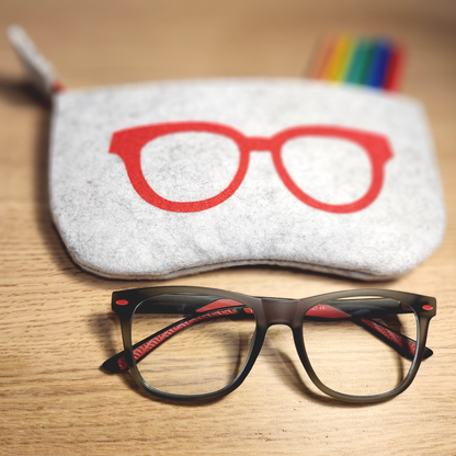 Bprotectedstore Tut Grey Transparent Kids Computer Glasses-Lifestyle