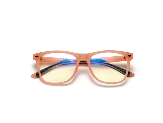 Bprotectedstore Tut Transparent Orange Kids Anti Blue Light Glasses_Facing 
